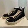 Maison Margiela Canvas Tabi High Sneakers Black кеды